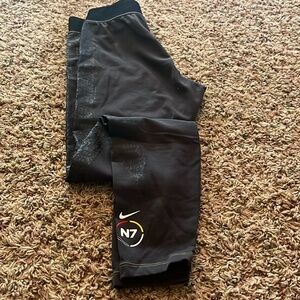 Nike leggings size small. Grey with black tribal print